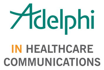 Adelphi in healthcare communicaitons centred logo